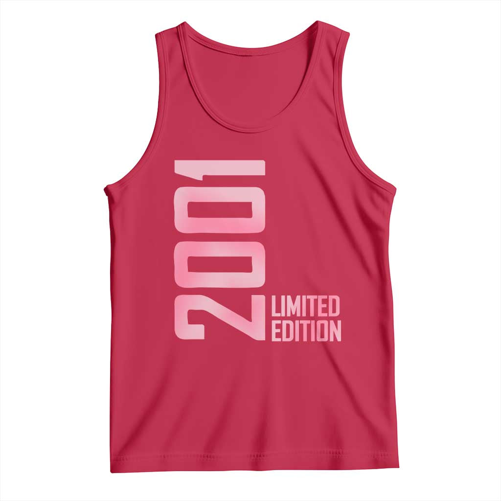 Vintage 25th Birthday Limited Edition 2001 Gift Tank Top