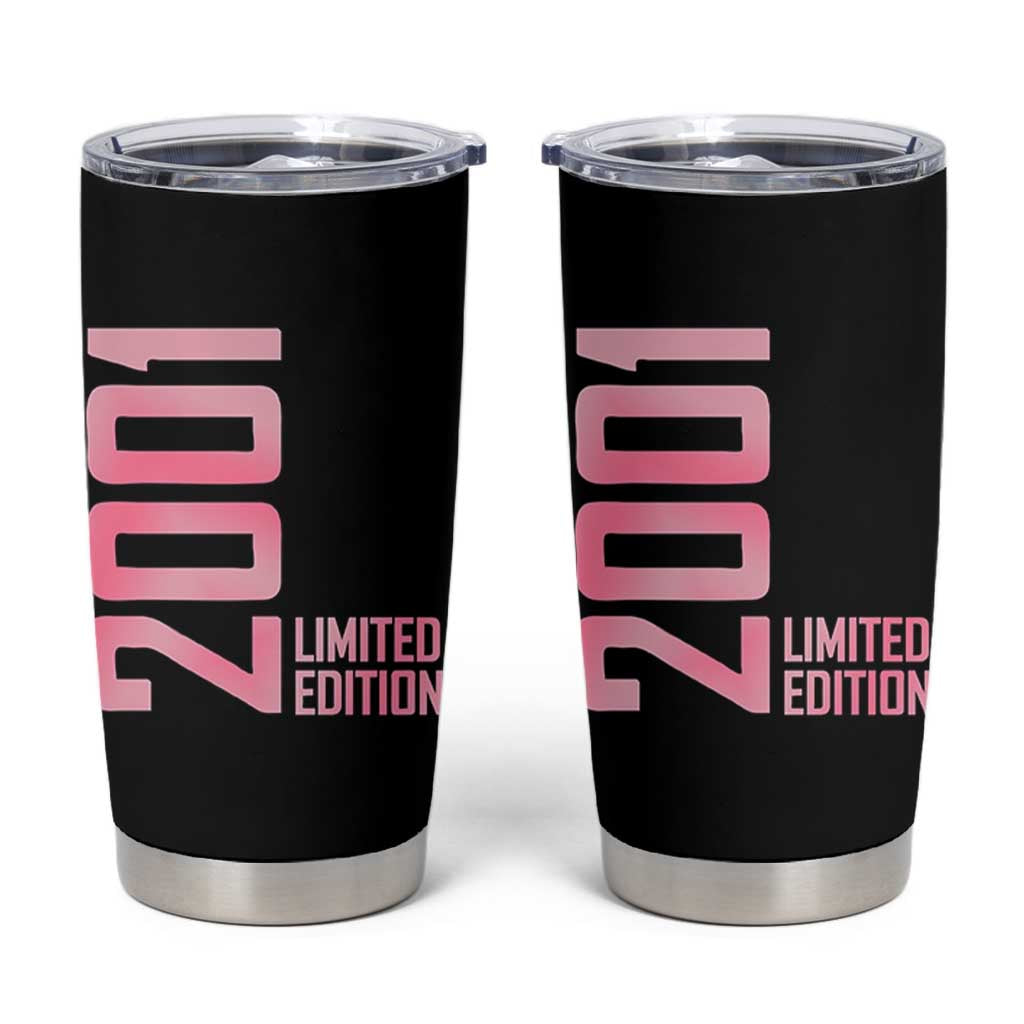 Vintage 25th Birthday Limited Edition 2001 Gift Tumbler Cup