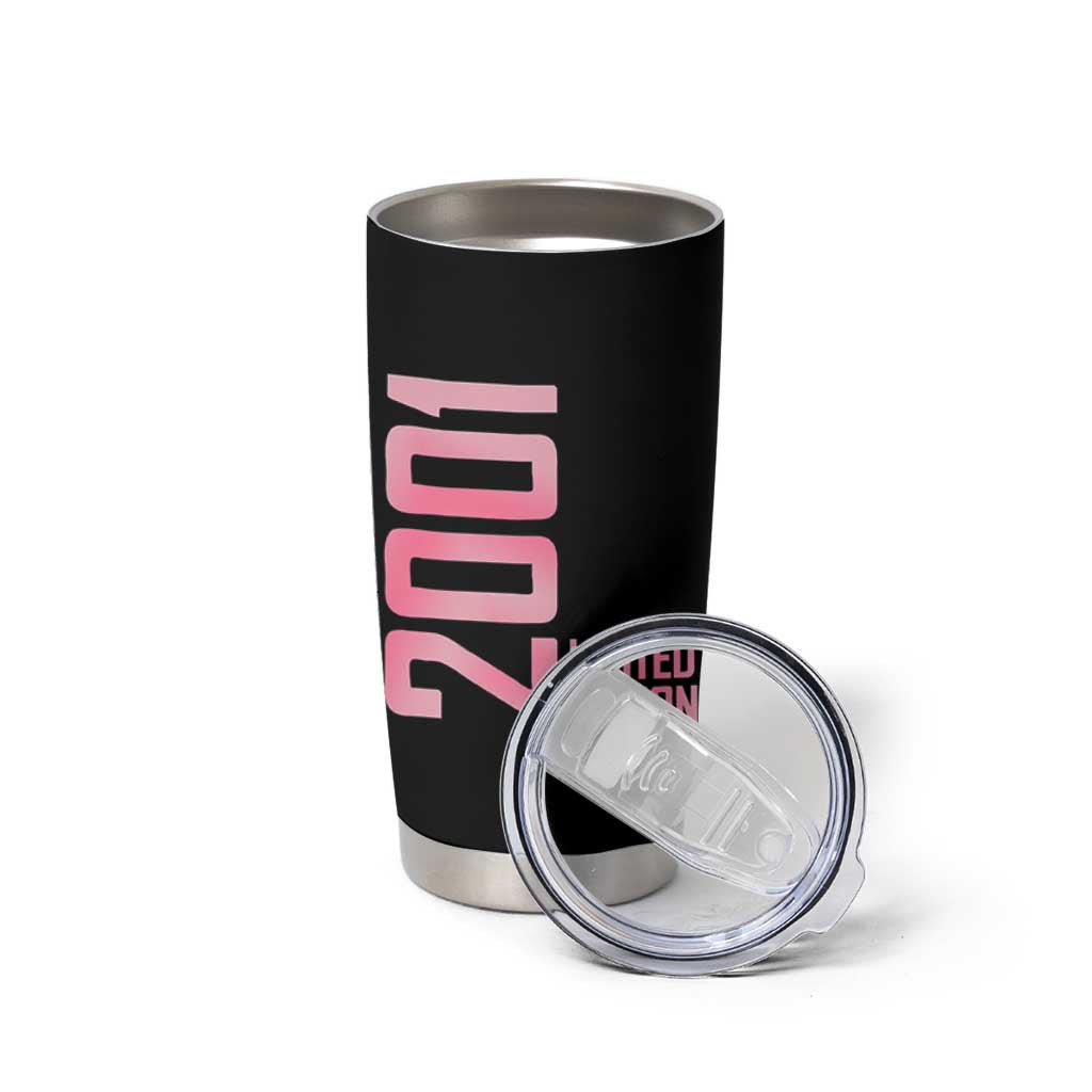 Vintage 25th Birthday Limited Edition 2001 Gift Tumbler Cup