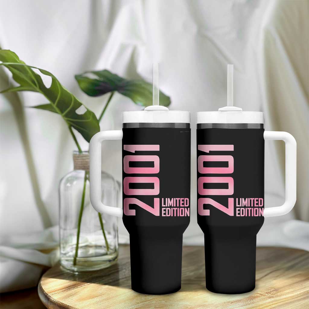 Vintage 25th Birthday Limited Edition 2001 Gift Tumbler With Handle