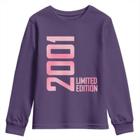 Vintage 25th Birthday Limited Edition 2001 Gift Youth Sweatshirt