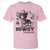 Funny Cowboy Dog T Shirt Howdy Dachshund Vintage Western - Wonder Print Shop