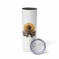 Funny Dachshund Cowboy Skinny Tumbler Western Wiener Dog