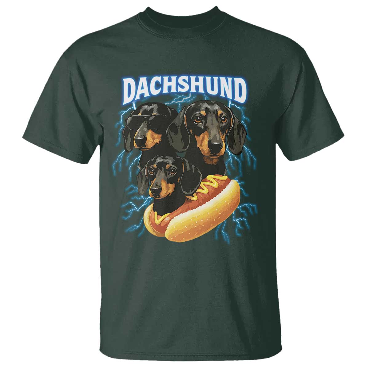 Dog Meme T Shirt Funny Dachshund Dog In A Hot Dog Costume - Wonder Print Shop
