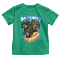 Dog Meme Toddler T Shirt Funny Dachshund Dog In A Hot Dog Costume - Wonder Print Shop