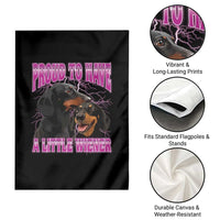 Funny Dachshund Dog Meme Garden Flag Proud To Have A Little Wiener - Wonder Print Shop