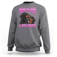Funny Dachshund Dog Meme Sweatshirt Proud To Have A Little Wiener - Wonder Print Shop