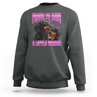 Funny Dachshund Dog Meme Sweatshirt Proud To Have A Little Wiener - Wonder Print Shop