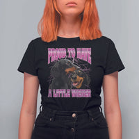 Funny Dachshund Dog Meme T Shirt For Women Proud To Have A Little Wiener - Wonder Print Shop