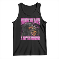Funny Dachshund Dog Meme Tank Top Proud To Have A Little Wiener - Wonder Print Shop