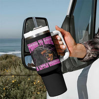 Funny Dachshund Dog Meme Tumbler With Handle Proud To Have A Little Wiener