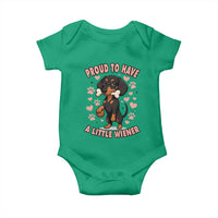 Dachshund Dog Lover Baby Onesie Proud To Have A Little Wiener - Wonder Print Shop