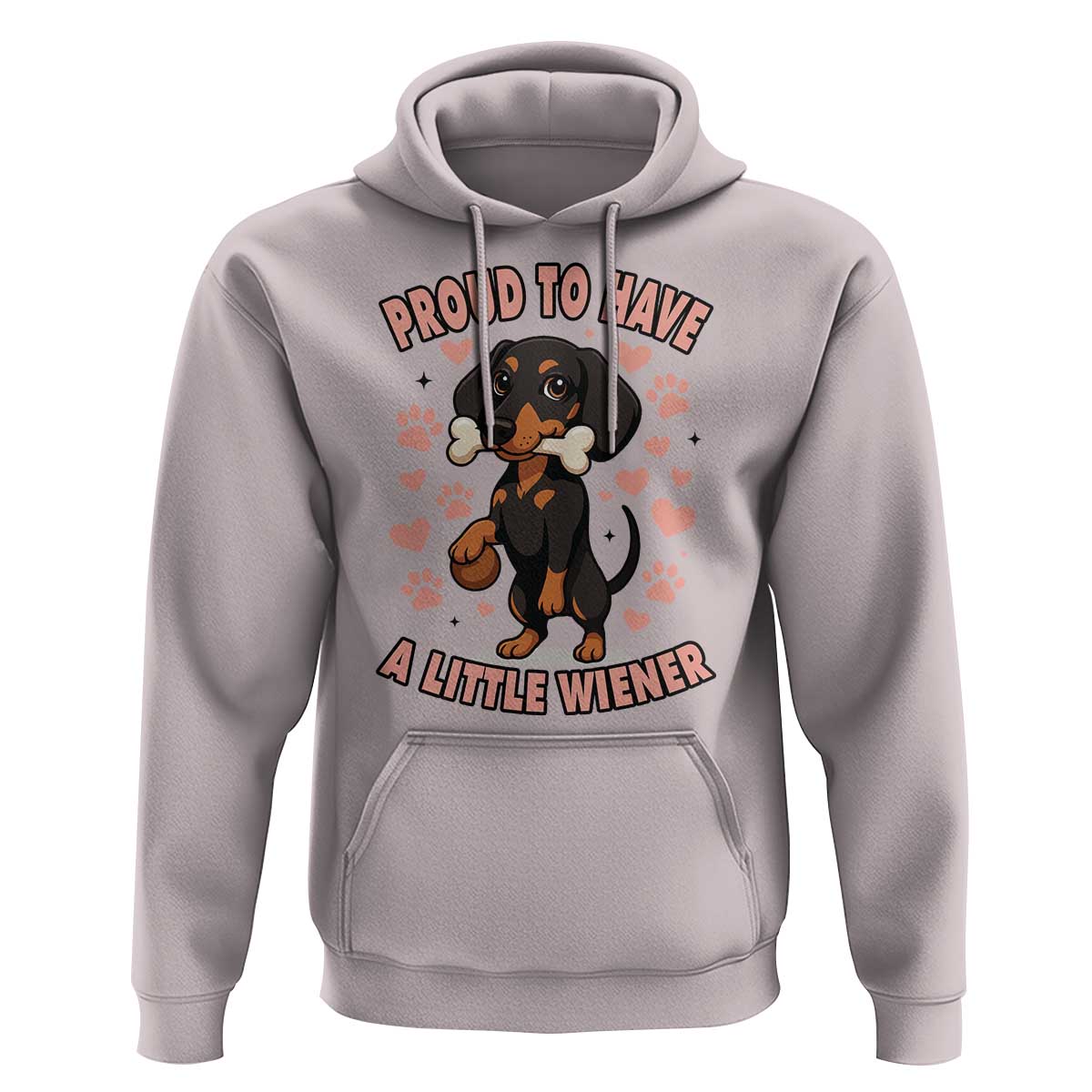 Dachshund Dog Lover Hoodie Proud To Have A Little Wiener - Wonder Print Shop