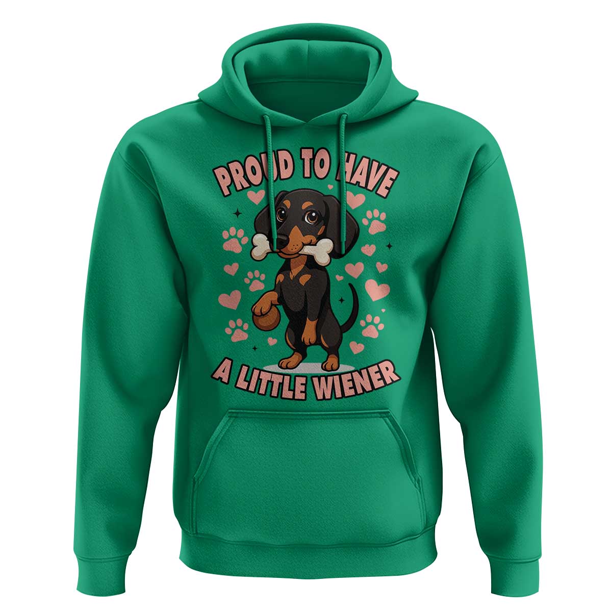 Dachshund Dog Lover Hoodie Proud To Have A Little Wiener - Wonder Print Shop