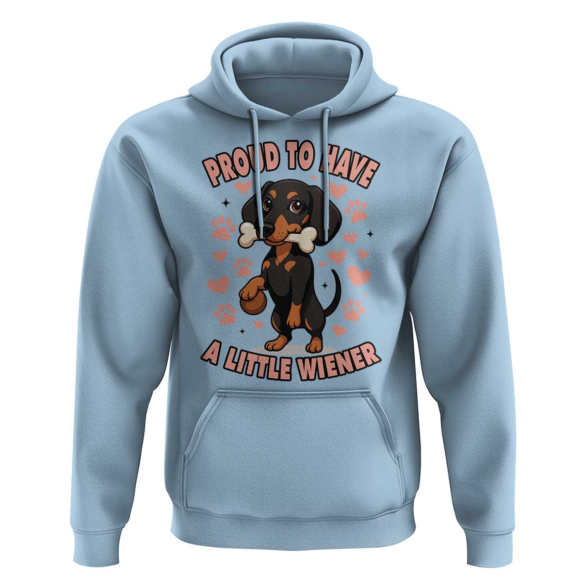 Dachshund Dog Lover Hoodie Proud To Have A Little Wiener - Wonder Print Shop