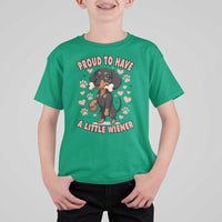 Dachshund Dog Lover T Shirt For Kid Proud To Have A Little Wiener - Wonder Print Shop