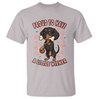 Dachshund Dog Lover T Shirt Proud To Have A Little Wiener - Wonder Print Shop