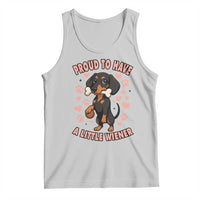 Dachshund Dog Lover Tank Top Proud To Have A Little Wiener - Wonder Print Shop