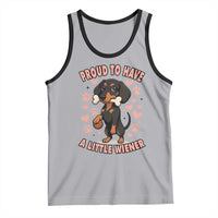 Dachshund Dog Lover Tank Top Proud To Have A Little Wiener - Wonder Print Shop