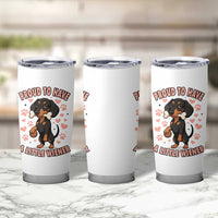 Dachshund Dog Lover Tumbler Cup Proud To Have A Little Wiener