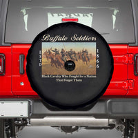 Buffalo Soldiers Black Cavalry 1866 Spare Tire Cover African American Military History Black History Gift