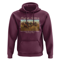 Buffalo Soldiers Black Cavalry 1866 Hoodie African American Military History Black History Gift