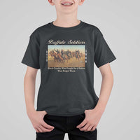 Buffalo Soldiers Black Cavalry 1866 T Shirt For Kid African American Military History Black History Gift