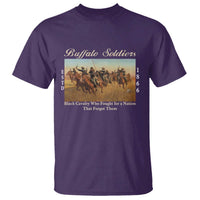 Buffalo Soldiers Black Cavalry 1866 T Shirt African American Military History Black History Gift