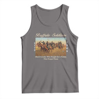 Buffalo Soldiers Black Cavalry 1866 Tank Top African American Military History Black History Gift