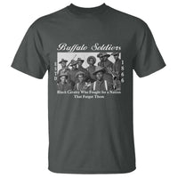Buffalo Soldiers 1866 African American Cavalry T Shirt Black History Military Heritage Gift