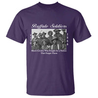 Buffalo Soldiers 1866 African American Cavalry T Shirt Black History Military Heritage Gift