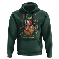 Funny F Caw F Chicken Joke Gift Hoodie Christmas Gift - Wonder Print Shop