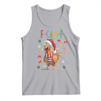 Funny F Caw F Chicken Joke Gift Tank Top Christmas Gift - Wonder Print Shop