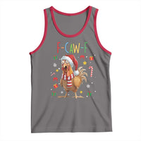 Funny F Caw F Chicken Joke Gift Tank Top Christmas Gift - Wonder Print Shop
