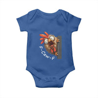 F-Caw-F Chicken Joke Baby Onesie Funny Screaming Gift - Wonder Print Shop