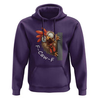 F-Caw-F Chicken Joke Hoodie Funny Screaming Gift - Wonder Print Shop
