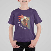 F-Caw-F Chicken Joke T Shirt For Kid Funny Screaming Gift - Wonder Print Shop