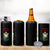 Merry F-Caw-F Chicken 4 in 1 Can Cooler Tumbler Funny Christmas Gift - Wonder Print Shop
