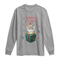Merry F-Caw-F Chicken Long Sleeve Shirt Funny Christmas Gift - Wonder Print Shop