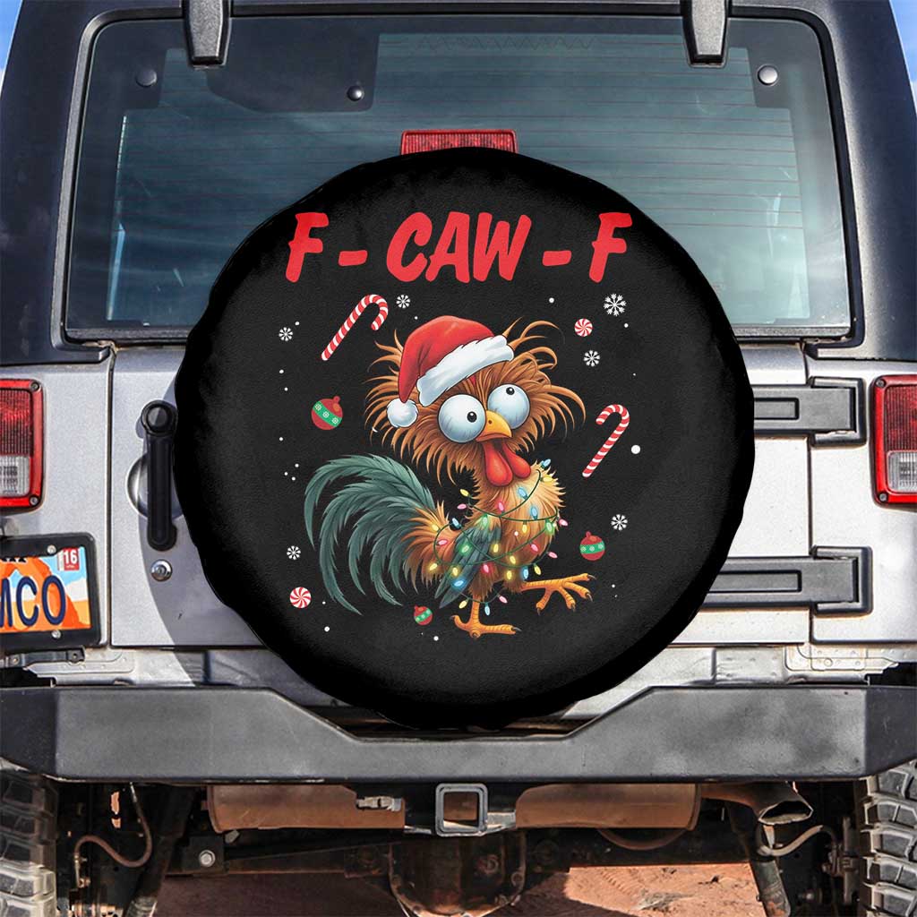 Funny F Caw F Chicken Meme Spare Tire Cover Christmas Gift - Wonder Print Shop