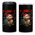 Funny F Caw F Chicken Meme 4 in 1 Can Cooler Tumbler Christmas Gift - Wonder Print Shop