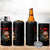 Funny F Caw F Chicken Meme 4 in 1 Can Cooler Tumbler Christmas Gift - Wonder Print Shop