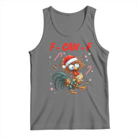 Funny F Caw F Chicken Meme Tank Top Christmas Gift - Wonder Print Shop