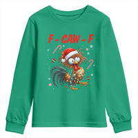 Funny F Caw F Chicken Meme Youth Sweatshirt Christmas Gift - Wonder Print Shop