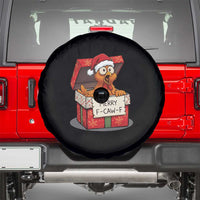 Merry F Caw F Santa Chicken Spare Tire Cover Funny Christmas Gift - Wonder Print Shop