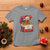 Merry F Caw F Santa Chicken T Shirt Funny Christmas Gift - Wonder Print Shop