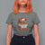 Merry F Caw F Santa Chicken T Shirt For Women Funny Christmas Gift - Wonder Print Shop
