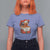 Merry F Caw F Santa Chicken T Shirt For Women Funny Christmas Gift - Wonder Print Shop