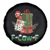F Caw F Chicken Spare Tire Cover Funny Farm Life Holiday Gift - Wonder Print Shop