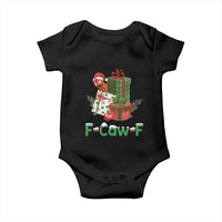 F Caw F Chicken Baby Onesie Funny Farm Life Holiday Gift - Wonder Print Shop